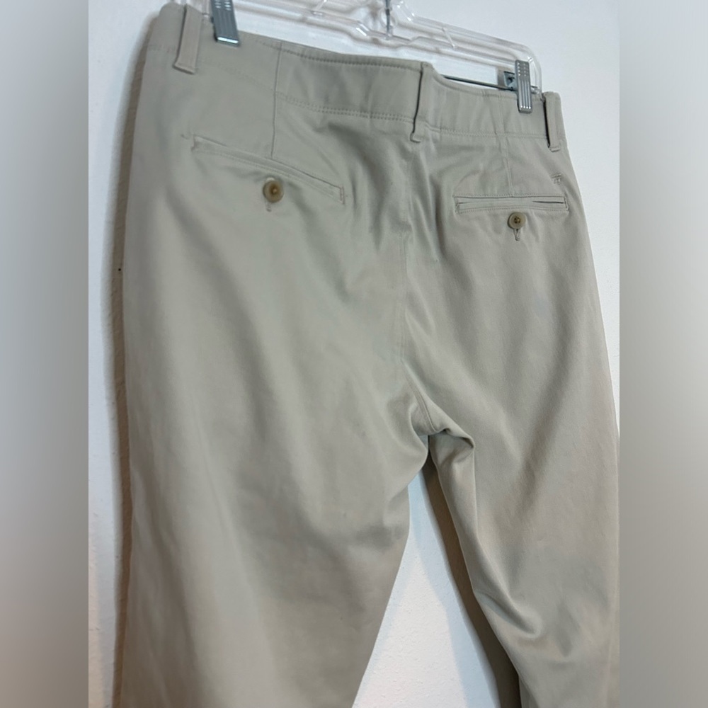 Haggar In Motion Men's Beige Pants Size 32 - Picture 4 of 6